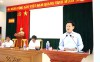 Đại biểu HĐND tỉnh tiếp xúc cử tri tại xã Cam Hồng