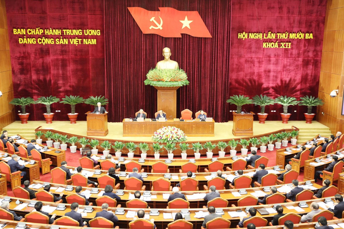 Khai mạc Hội nghị lần thứ 13 Ban Chấp hành Trung ương Đảng khóa XII